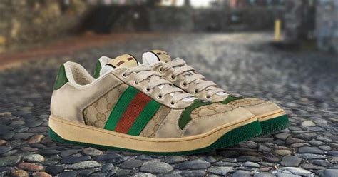 zapatillas gucci sucias